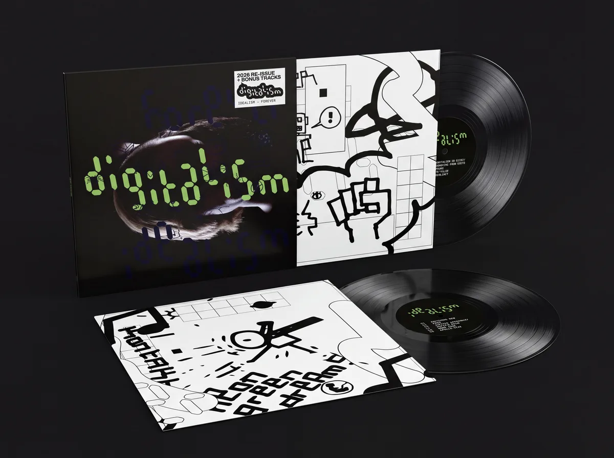 Digitalism — Idealism Forever, 2x12" vinyl, 2026 re-issue with bonus tracks